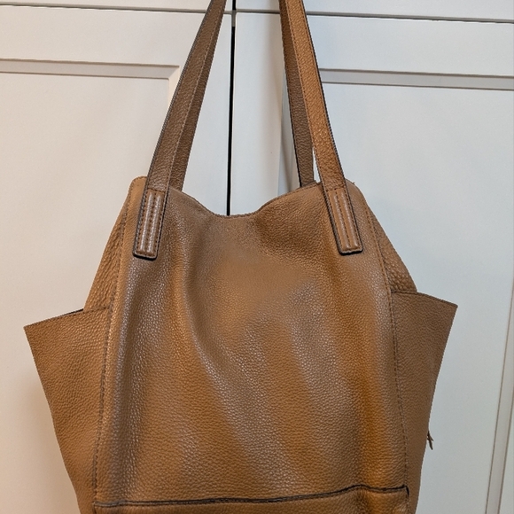 Michael Kors Brown Leather Shoulder Bag - Picture 2 of 6